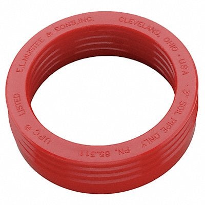 Drain Seal Rubber Red 3 In MPN:65.311
