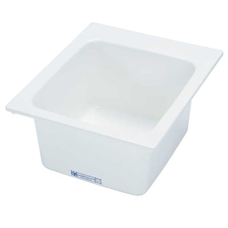 Utility Sink 14 in x 15 in, 1, Counter Top, Fiberglass MPN:11