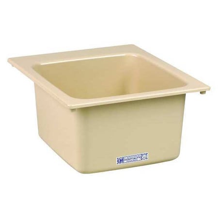 Utility Sink, 17inx20in, Bone MPN:11BN