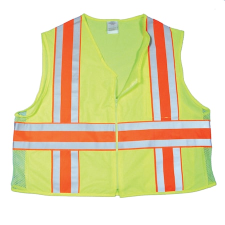 High Visibility Polyester ANSI Class, PK2, 10 Inch Height, 10 Inch Width MPN:M16334-0-5
