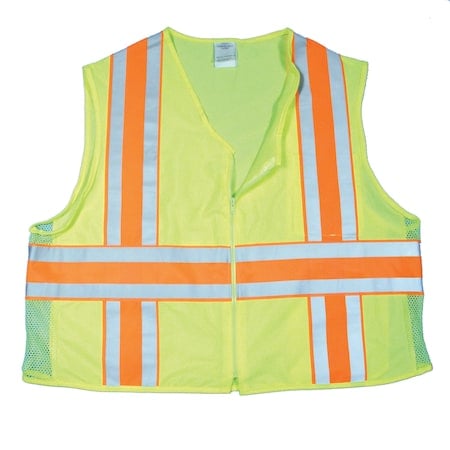 High Visibility Polyester ANSI Class, PK2, 10 Inch Height, 10 Inch Width MPN:M16343-0-4