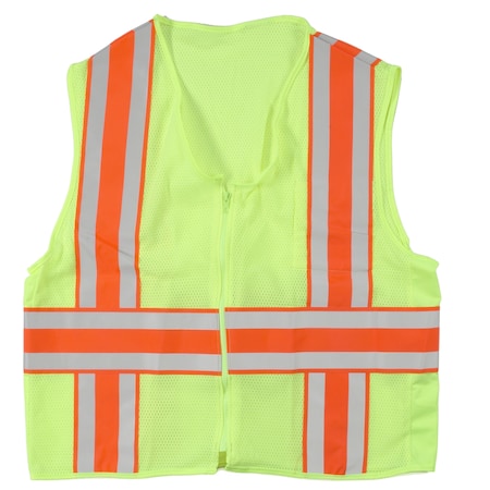 High Visibility Polyester ANSI Class, PK2, 10 Inch Height, 10 Inch Width MPN:M16343-0-6