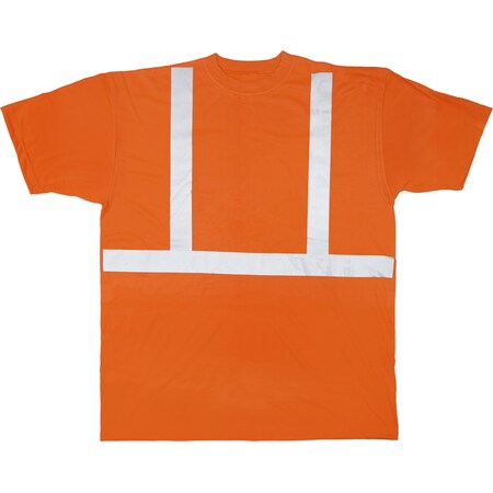High Visibility Polyester ANSI Class, PK2, Polyester, Orange, 3x-large, 2 PK MPN:M16357-0-6