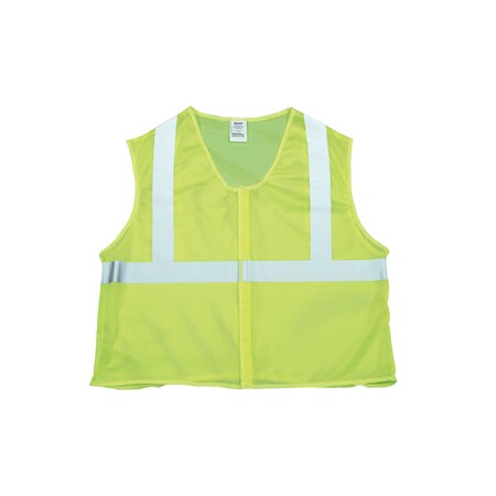 Hi-Vis Safety Vest 2XL L Class 2, Velcro MPN:M16375-5 2X