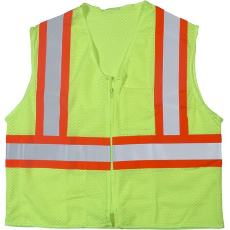Hi-Vis Safety Vest S Class 2 2 PK MPN:M16376-0-1