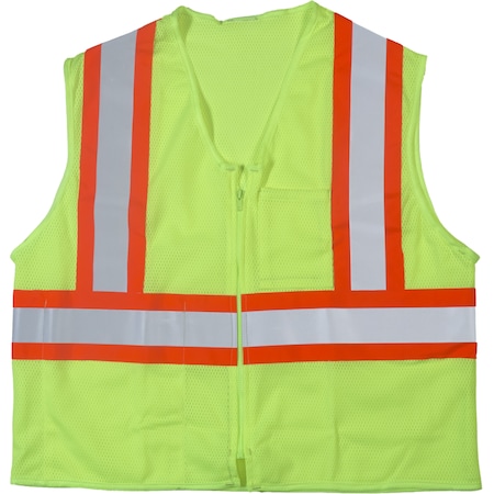 Hi-Vis Safety Vest 4XL Class 2 2 PK MPN:M16376-0-7