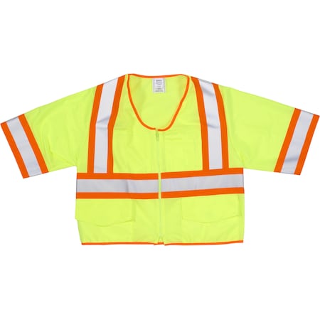 Hi-Vis Safety Vest L Class 3 2 PK MPN:M16392-3