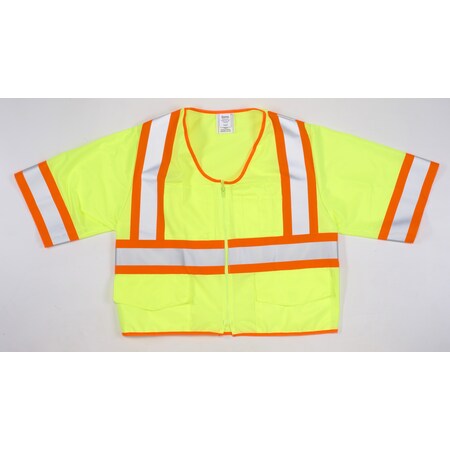 Hi-Vis Safety Vest 4XL Class 3 2 PK MPN:M16392-7