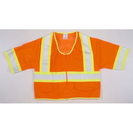 Hi-Vis Safety Vest 4XL Class 3 2 PK MPN:M16393-7