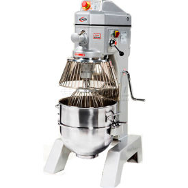 Axis AX-M40 - Planetary Mixer 40 Quart 3 Speed Gear Driven Stainless Steel Bowl Digital Timer AX-M40