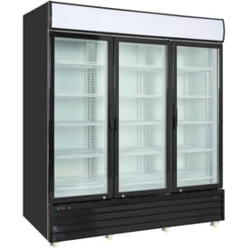 Kool-It Refrigerated Merchandiser Triple Grab Door 75 Cu. Ft. KGM-75