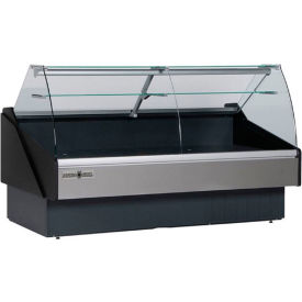 Hydra-Kool Curved Glass Deli Case with Rear Storage 60