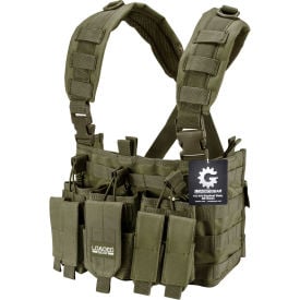 Barska BI12794 Loaded Gear VX-400 Tactical Chest Rig Green BI12794