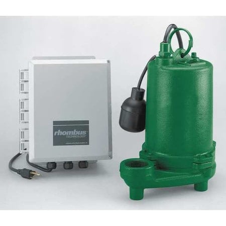 EffluentPump, 20ft, 12A, 0.5hp, 115VAC MPN:S50HTPC1