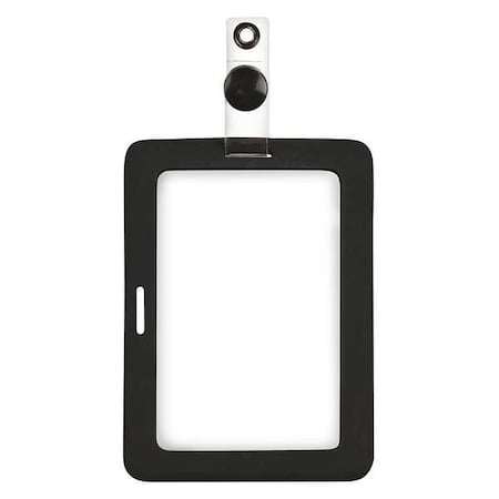 Badge Holder, Rubberized, PK2 MPN:038940