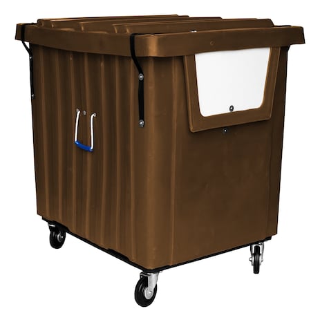 Bushel Truck, 23 cubic ft., 550lbs. capacity, BRN MPN:MTV-1H5LPSS BRN
