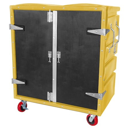 Security Transfer Truck, 34 cubic ft., YEL, Color: Yellow MPN:RTC-4829H6SP YEL