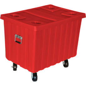Bulk Shipping Container with Lid & Casters 41