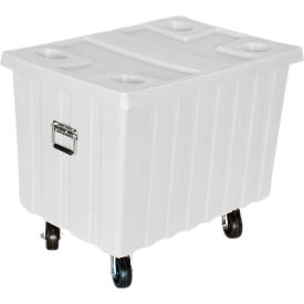 Bulk Shipping Container with Lid & Casters 41