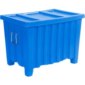 Forkliftable Plastic Bulk Shipping Container w/ Lid 41