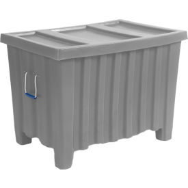 Forkliftable Plastic Bulk Shipping Container w/ Lid 41