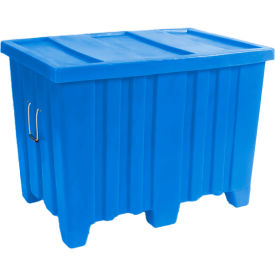 Forkliftable Plastic Bulk Shipping Container w/ Lid 45
