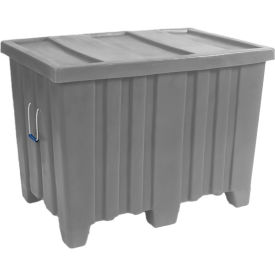 Forkliftable Plastic Bulk Shipping Container w/ Lid 45