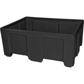 Forkliftable Plastic Bulk Shipping Container No Lid49-1/2