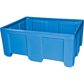 Forkliftable Plastic Bulk Shipping Container No Lid49-1/2