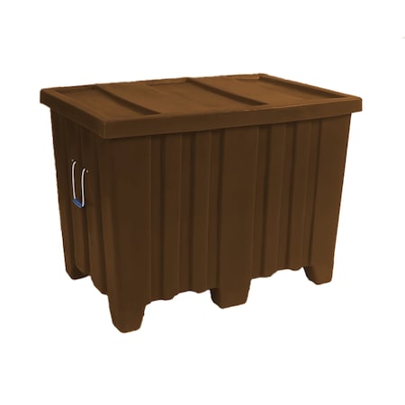 Bulk Ship Container, 16.5 cubic ft., 450lbs. capacity, BRN MPN:MTR-1 BROWN
