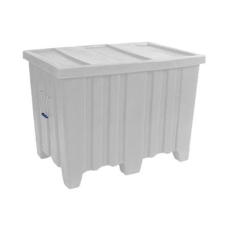 Bulk Ship Container, 16.5 cubic ft., 450lbs. capacity, WHT MPN:MTR-1 WHITE