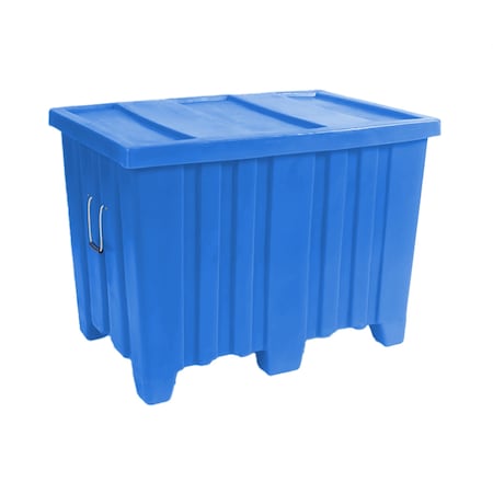 Bulk Ship Container, 16.5 cubic ft., 650lbs capacity, BLU MPN:MTR-2 BLUE