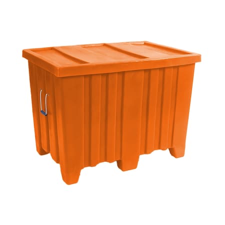 Bulk Ship Container, 16.5 cubic ft., 650lbs capacity, ORG MPN:MTR-2 ORANGE