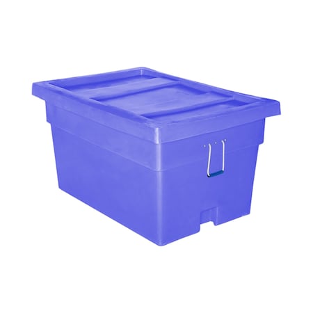 Bulk Ship Container, 24 cubic ft., 650lb. capacity, BLU MPN:MTX-2 BLUE