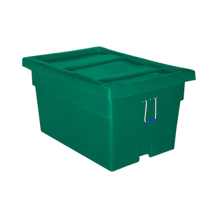 Bulk Ship Container, 24 cubic ft., 650lb. capacity, GRN MPN:MTX-2 GREEN