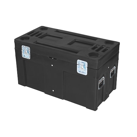 Bulk Ship Container, 10 cubic ft., 650lb. capacity, BLK MPN:SC-4524-1 BLACK