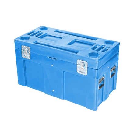 Bulk Ship Container, 10 cubic ft., 650lb. capacity, BLU MPN:SC-4524-1 BLUE