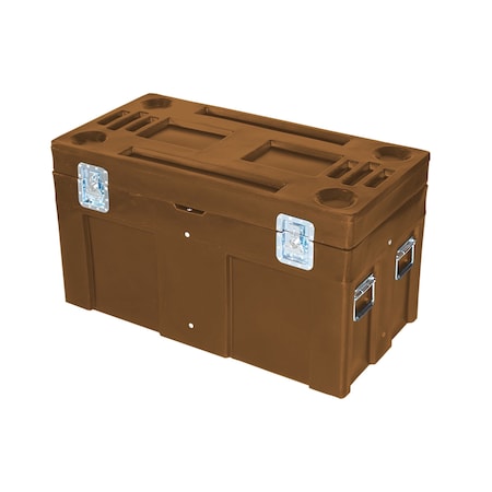 Bulk Ship Container, 10 cubic ft., 650lb. capacity, BRN MPN:SC-4524-1 BROWN