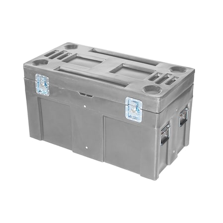 Bulk Ship Container, 10 cubic ft., 650lb. capacity, GRY MPN:SC-4524-1 GRAY
