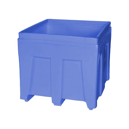 Bulk Ship Container, 14.5 cubic ft., weight capacity 800 lbs, Blue MPN:SO-3626 BLUE