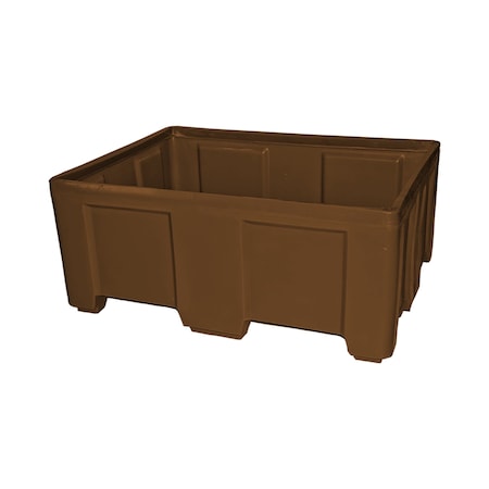 Stack Only Bulk Ship Container, 650lb. capacity, BRN MPN:SO-5038-1 BROWN