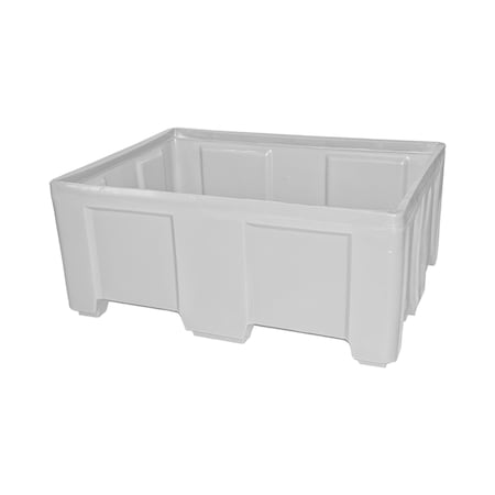 Stack Only Bulk Ship Container, 800lb. capacity, WHT MPN:SO-5038-2 WHITE