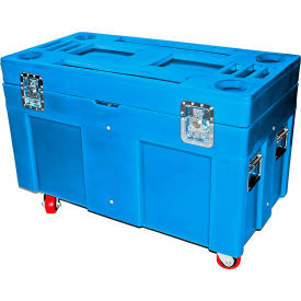 Shipping Container and Site Box with Casters - 45