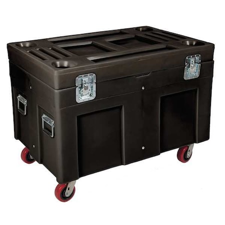 Storage Cart, Black, 45 in W x 30 in D x 34 in H MPN:SC4534-H5 BLK