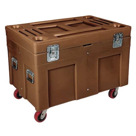 Storage Cart, Brown, 45 in W x 30 in D x 34 in H MPN:SC4534-H5 BROWN