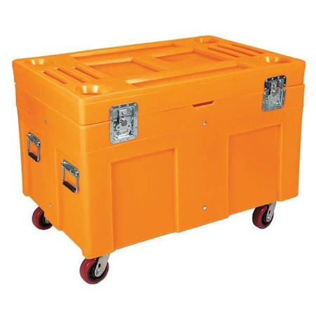 Storage Cart, Orange, 45 in W x 30 in D x 34 in H MPN:SC4534-H5 ORANGE