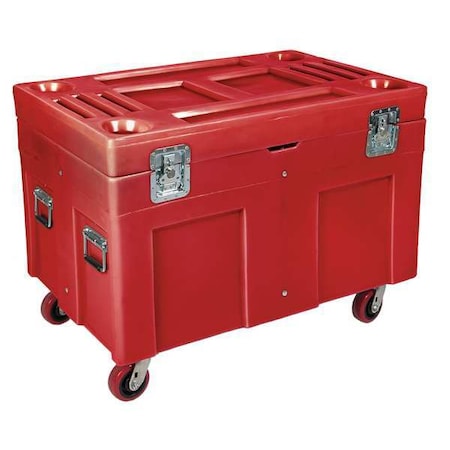 Storage Cart, Red, 45 in W x 30 in D x 34 in H MPN:SC4534-H5 RED