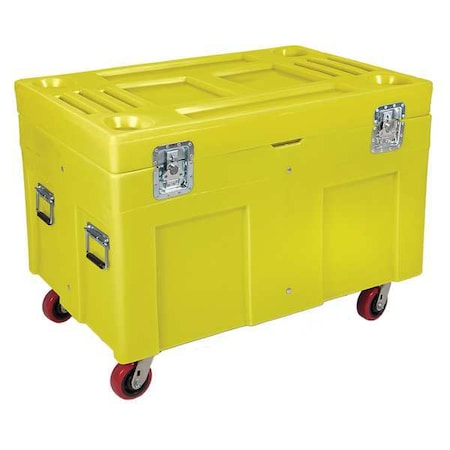 Storage Cart, Yellow, 45 in W x 30 in D x 34 in H MPN:SC4534-H5 YEL