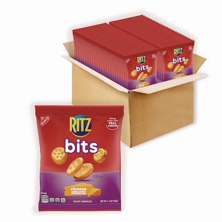 1.5oz NABISCO Cheese Ritz Bits, 60 PK MPN:KRF06834