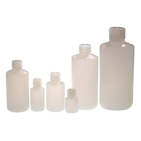 Sampling Bottle, HDPE, 58 mm H, PK72 MPN:PLA-03149